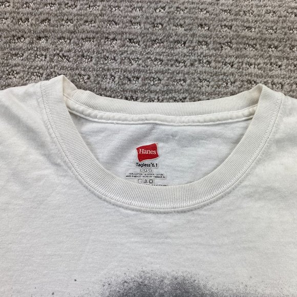 Fatal1ty Gaming Gear Shirt Men Large L White E Sports Gamer OCZ Creative XFX - Picture 2 of 8